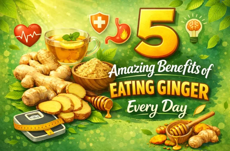 Amazing Benefits of Eating Ginger Every Day