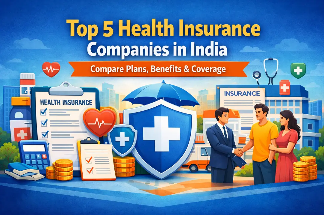 Top 5 Health Insurance Companies in India