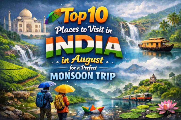 Best Places to Visit in India in August