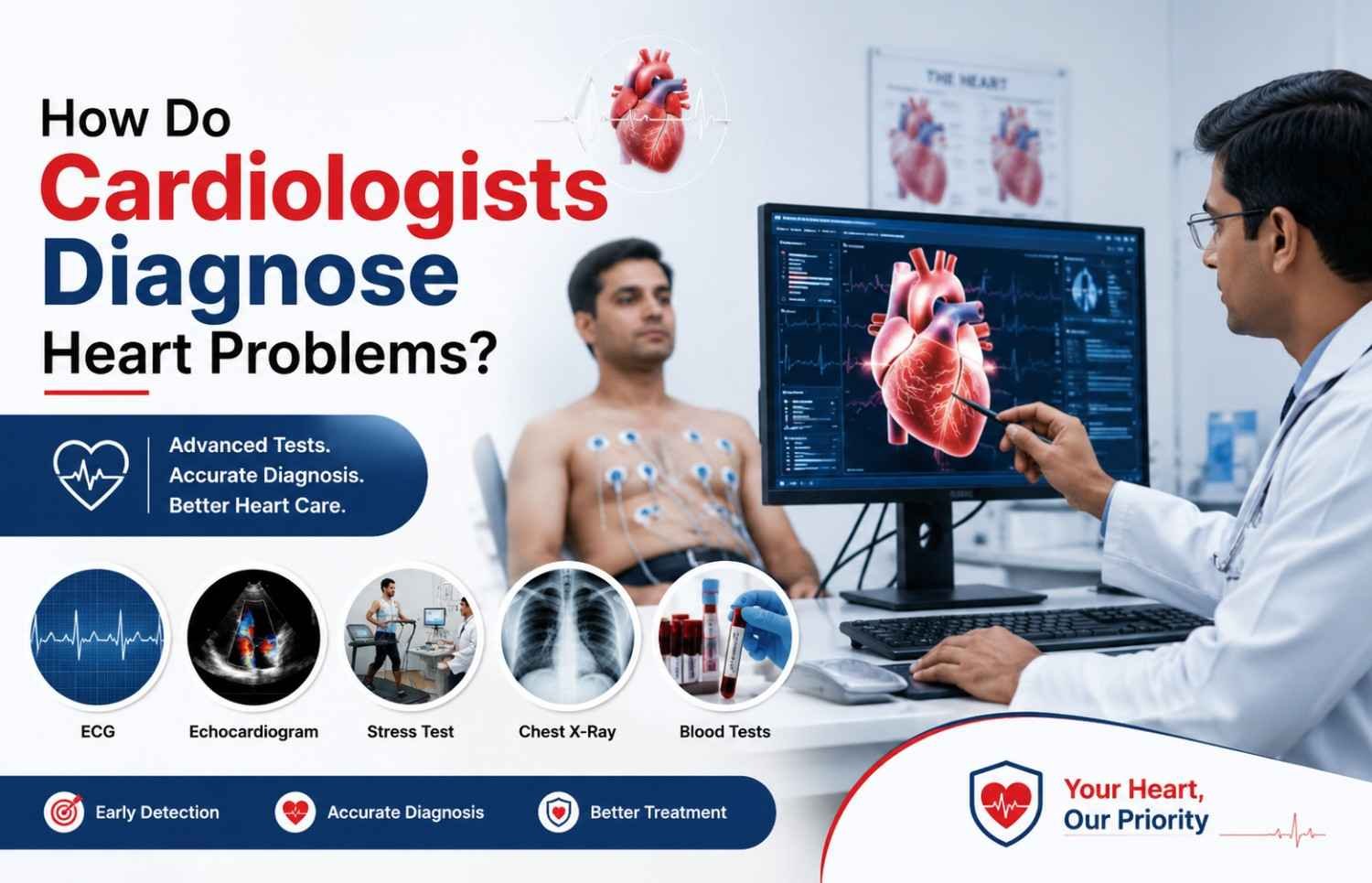 How Do Cardiologists Diagnose Heart Problems
