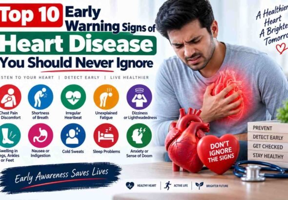 10 Early Warning Signs of Heart Disease