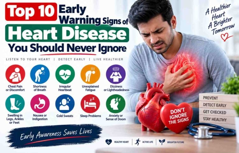 10 Early Warning Signs of Heart Disease